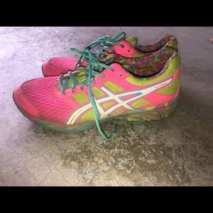 Asics Rainbow Tennis Shoes